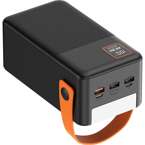 Фото - Батарея мобильная Xipin K600LF 60000mAh PD20W+22.5W (Black)